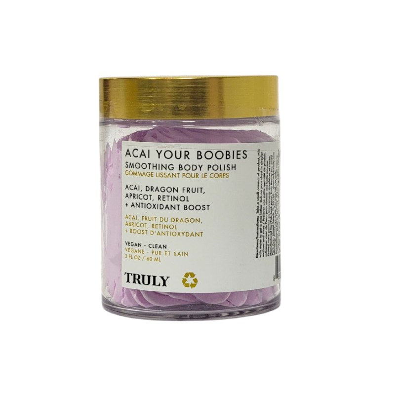 CREMA CORPORAL SUAVIAZANTE, REDUCCE LAS ESTRIAS Y LINEAS FINAS EL PECHO DE RETINOL Y ACAI TRULY 60ML