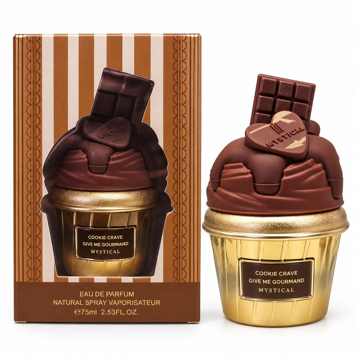 GIVE ME GOURMAND CHOCO OVERDOSE EDP 75ML (M) (AROMA SIMILAR A MYSTICAL)