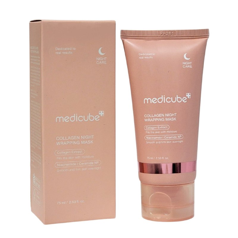 MASCARILLA FACIAL CORENA NOCTURNA DE COLAGENO MEDICUBE 75ML