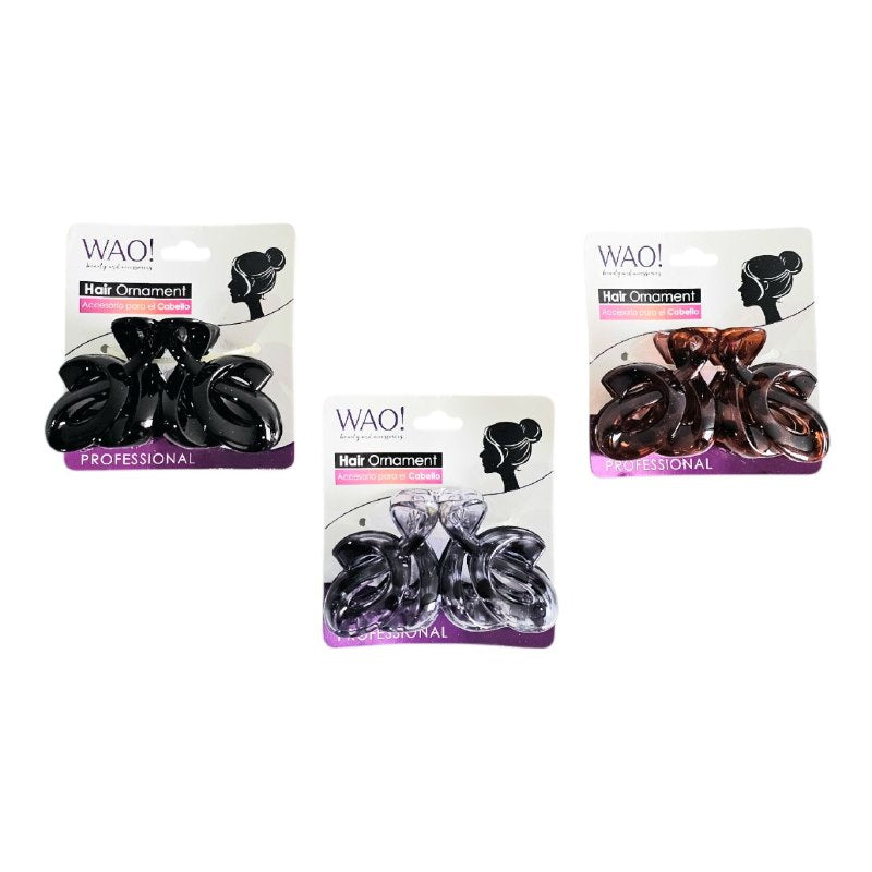 GANCHO PARA EL CABELLO DE AGARRE FIRME PINZA PULPO WAO 9CM