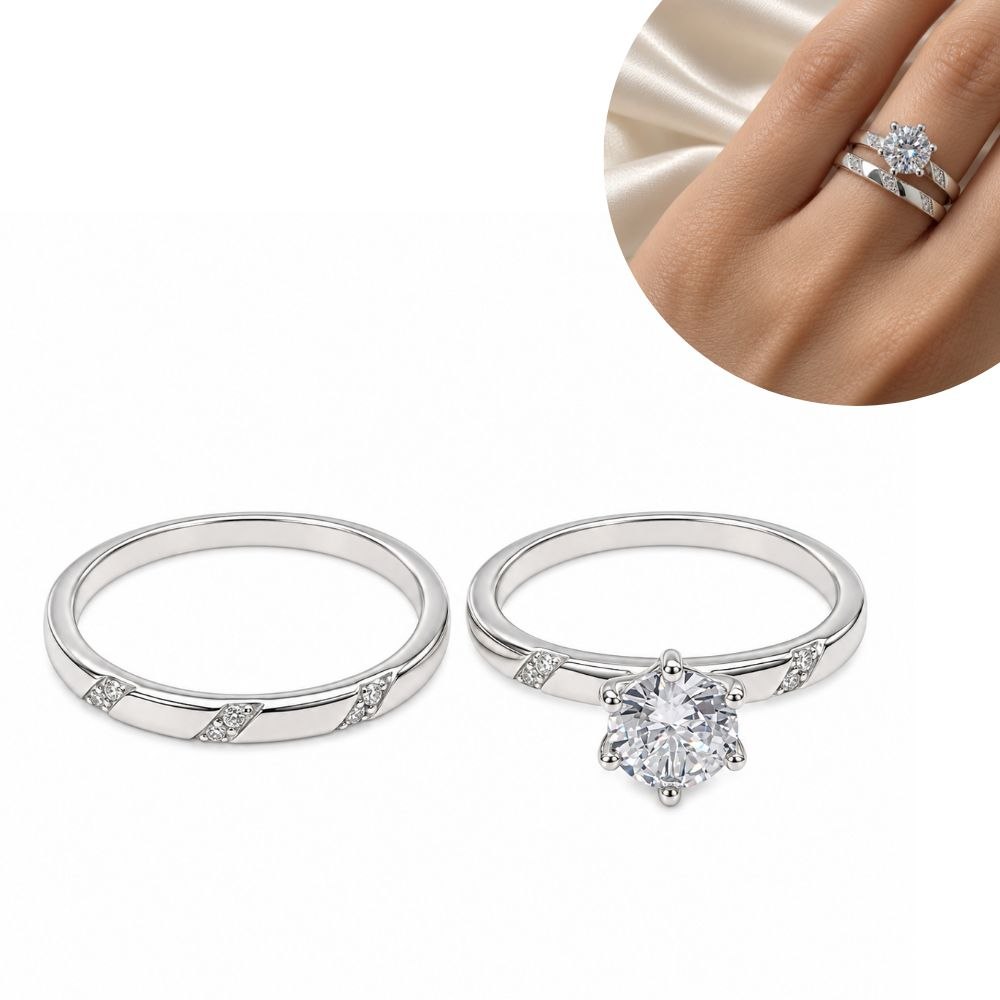 ANILLO DE PLATA 925 PARA MATRIMONIO