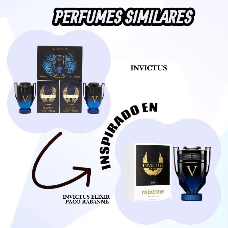 SET INVISTUC ELIXIR EDP 50MLX2 (H)