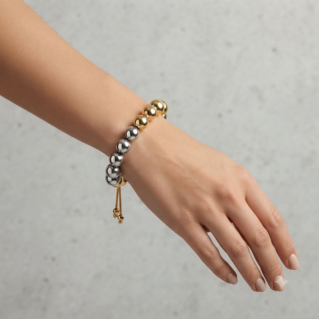 PULSERA DE ENCHAPE PARA DAMA
