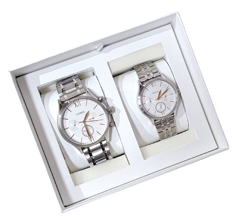 RELOJ ORIGINAL FOSSIL DUO DAMA Y CABALLERO VENTA POR UNIDAD O EN DUO