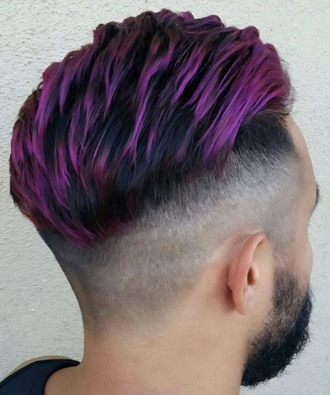 TINTE PARA EL CABELLO EN ESPUMA SEMI PERMANENTE COLOR MORADO MORFOSE OSSION 150ML