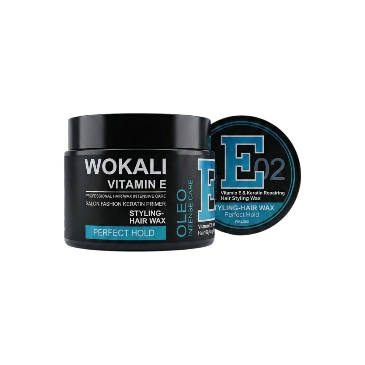 CERA PARA EL CABELLO CUIDADO INTENSIVO Y NUTRICIÓN CABELLO MÁS SEDOSO WOKALI VITAMIN CONT. 150GM