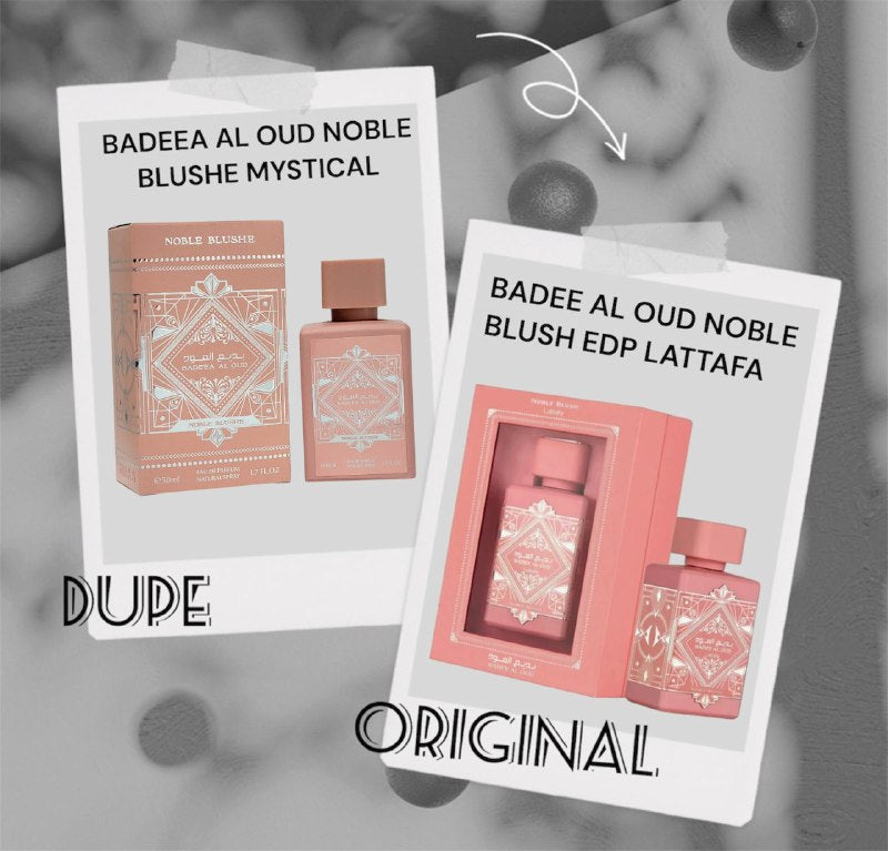 BADEE AL OUD NOBLE BLUSHE MYSTICAL EDP 50ML (M) (AROMA SIMILAR LATTAFA BADEE AL OUD NOBLE BLUSH)
