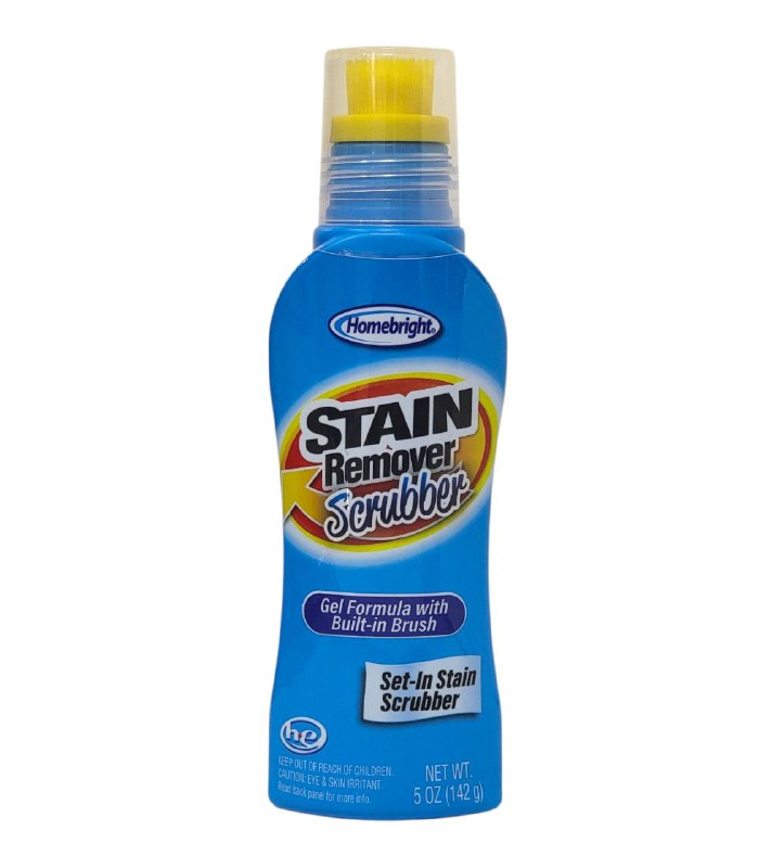 LIMPIADOR EN GEL REMOVEDOR QUITAMANCHAS PROFUNDA CON CEPILLO INCORPORADO HOMEBRIGHT 142G