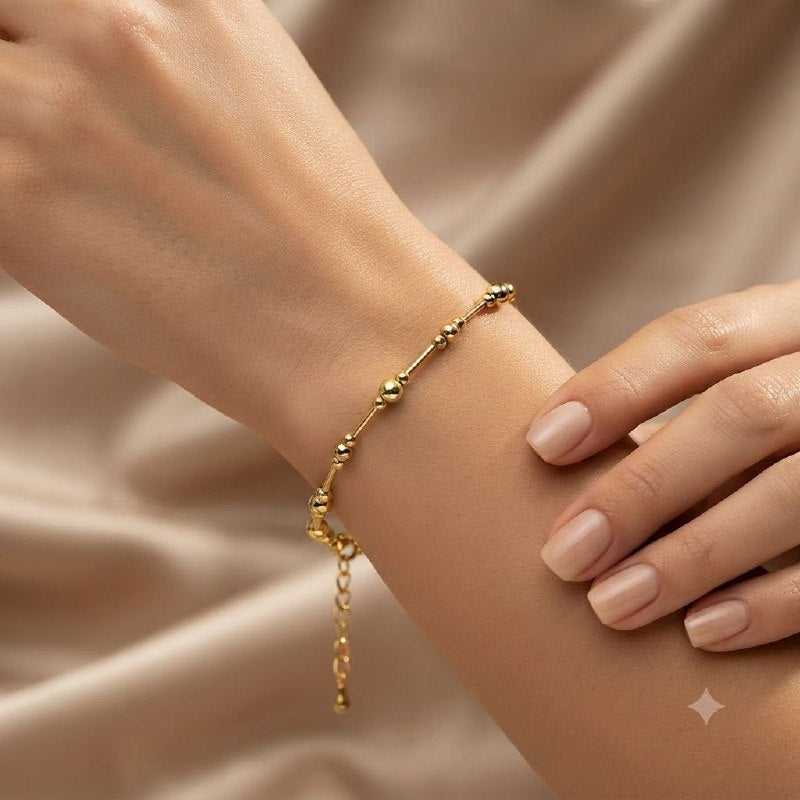 PULSERA DE ENCHAPE PARA DAMA