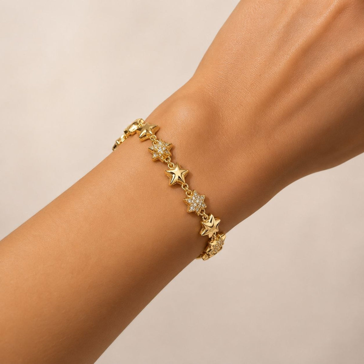 PULSERA DE ENCHAPE PARA DAMA