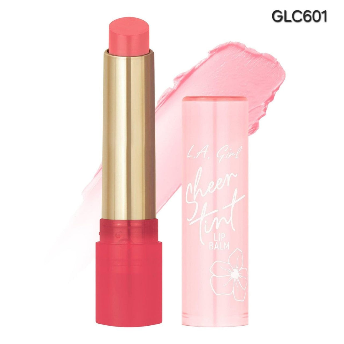 BALSAMO LABIAL CON TINTE HIDRATANTE TONO GLC601 SHEER PINK SHEER TINT LIP BALM L.A. GIRL 2G
