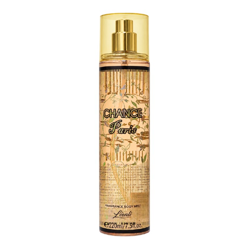 SPLASH LOVALI CHANCE PARIS 220ML (M) (AROMA SIMILAR CHANEL PARIS RIVIERA)