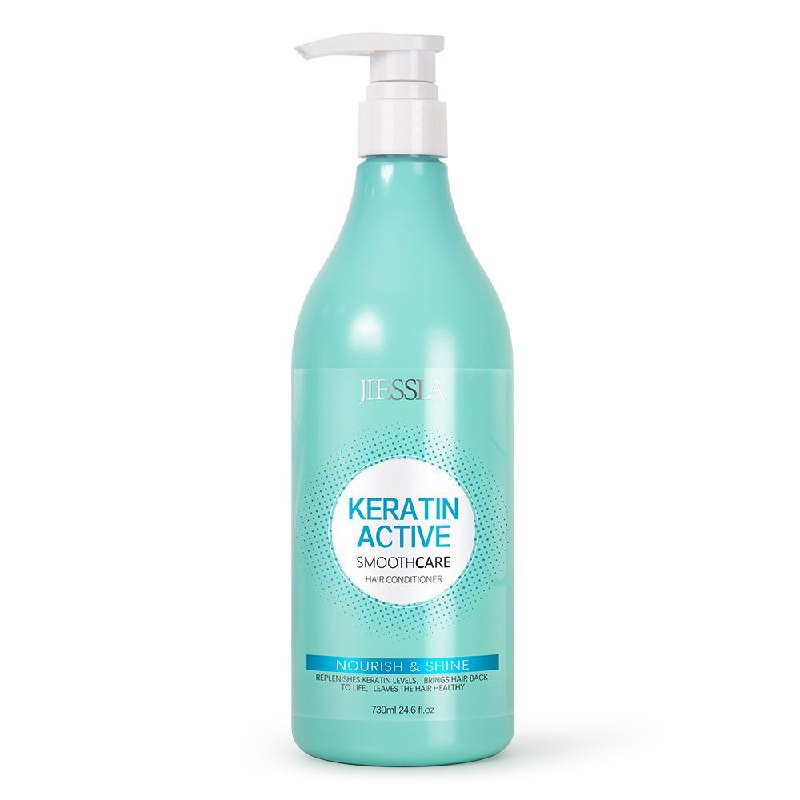 ACONDICIONADOR DE QUERATINA ANTICASPA JIESSIA 730ML