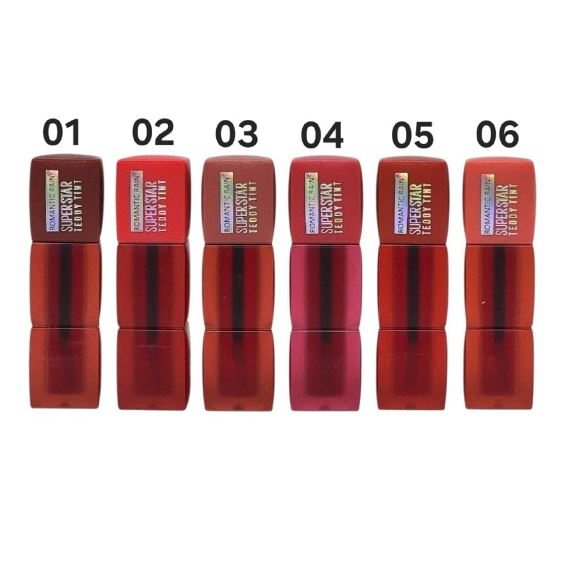 TINTA DE LABIOS LIQUIDA DE ALTA FIJACION NATURAL DURADERA ROMANTIC RAIN (DUPE DE MAYBELLINE)