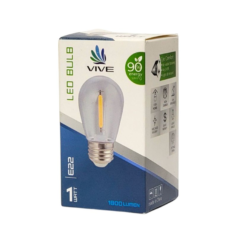 FOCO BOMBILLA LED PARA GUIRNALDA QUE AHORRA 90% DE ENERGIA, ULTRA BRILLANTE VIVE