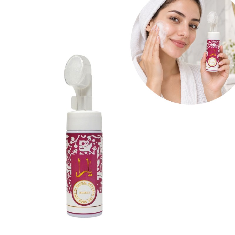 LIMPIADOR FACIAL EN ESPUMA PROFUNDA HIDRATANTE REMOVEDORA DE MAQUILLAJE HGZRLY 150ML DUPE DE LATTAFA YARA CANDY
