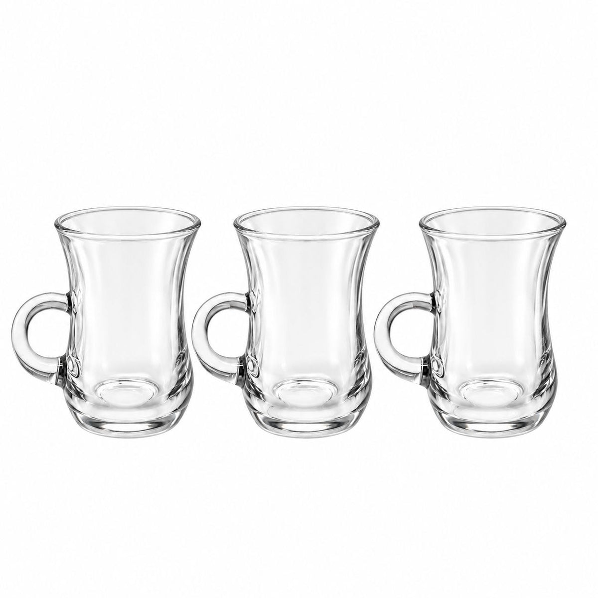 SET DE TAZAS DE VIDRIO PARA TE BENELI HOME 3UND 8CM