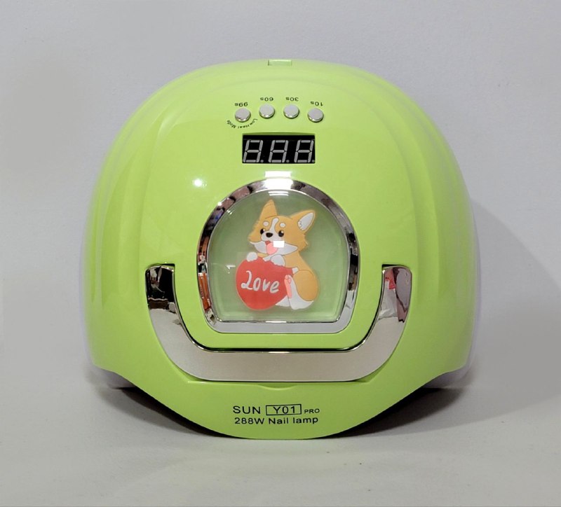 LAMPARA PARA UÑAS UV LED PARA SECADO RAPIDO DE UÑAS PANTALLA DIGITAL 288W WOMEN CARE SUN Y-01