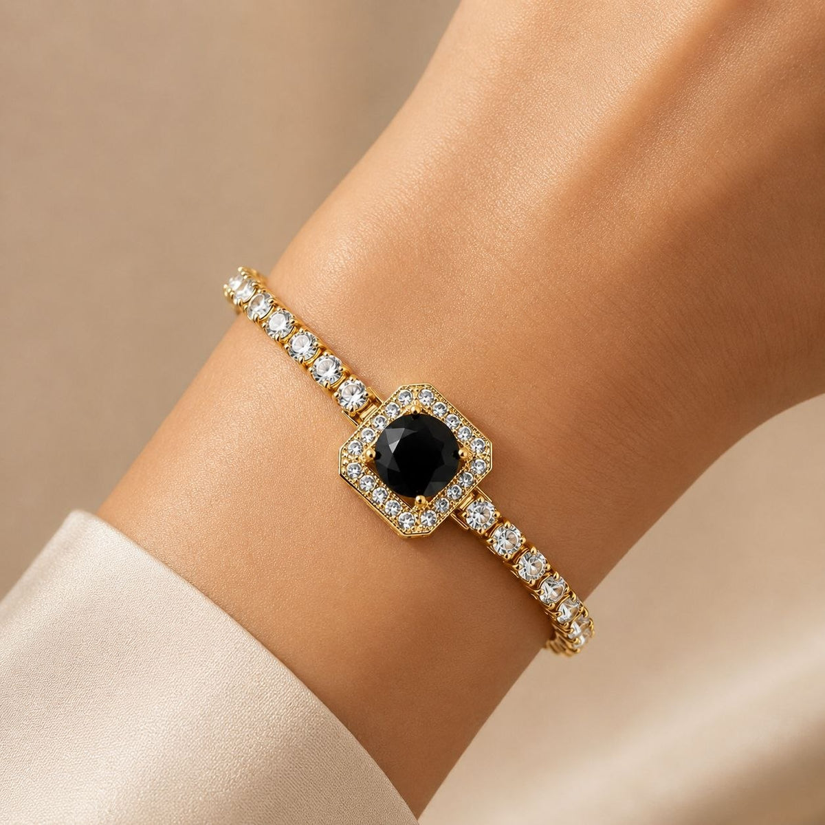 PULSERA DE ENCHAPE PARA DAMA