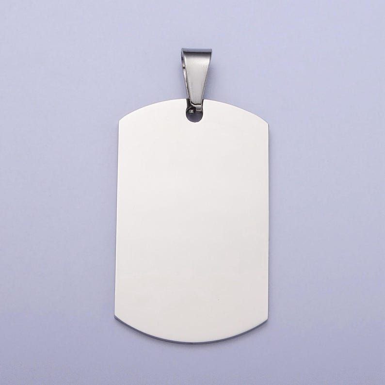 DIJE1525G FORMA PLACA PERSONALIZABLE