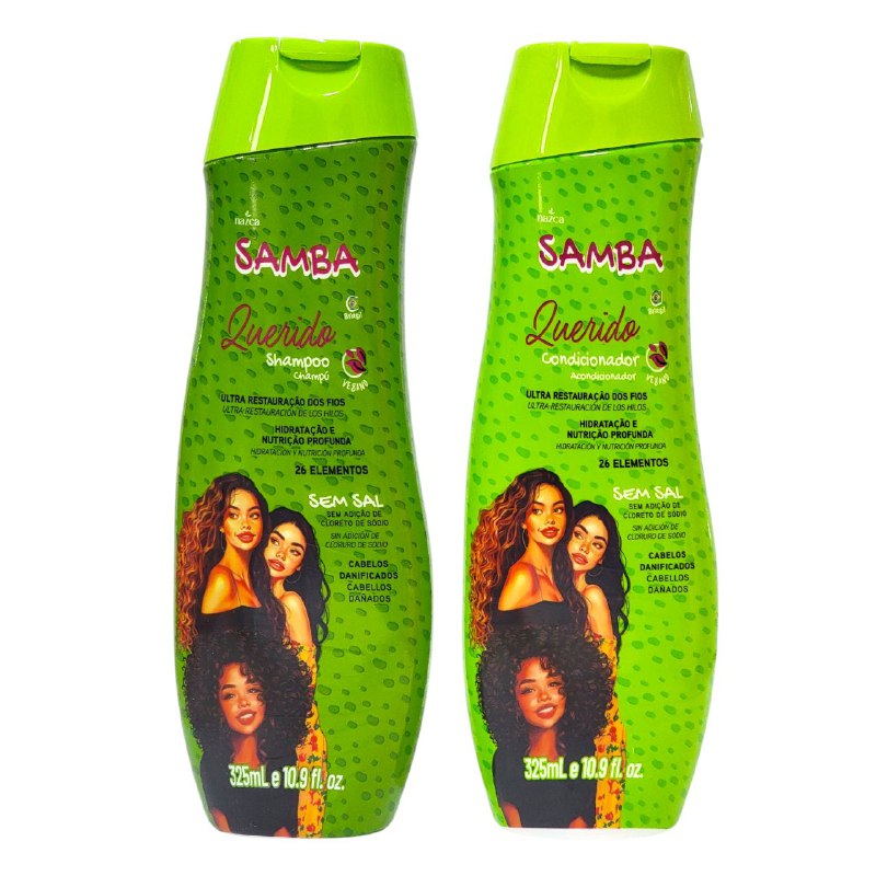 SHAMPOO Y ACONDICIOONADOR EN SET PARA CABELLO DAÑADOS QUE HIDRATA NAZCA 325MLX2