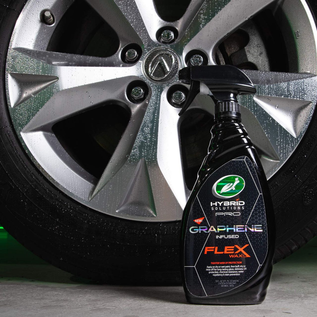 CERA LIQUIDA EN SPRAY PARA AUTO, FACIL DE APLICAR, PROPORCIONA UNA PROFUNDIDAD DE COLOR DURADERA, BRILLO, PROTECCION UV Y RESISTENCIA QUIMICA REPELE AL AGUA, PREVIENE MANCHA HYBRID SOLUTIONS PRO GRAFENO TO THE MAX WAX 680ML