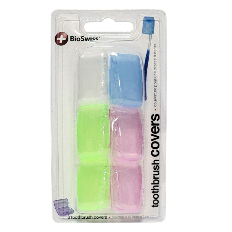 FUNDAS PARA CEPILLOS DE DIENTES, MANTIENE EL CEPILLO DE DIENTES BIOSWISS 6UND