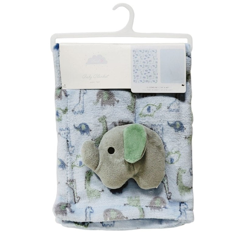 MANTA PARA BEBE CON PELUCHE DE APEGO CLOUD 9 76.2X101.6CM
