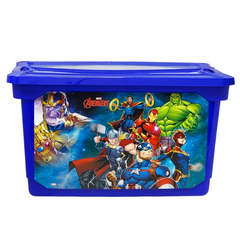 ORGANIZADOR CAJA DE ALMACENAMIENTO ORGANIZADORA PARA NIÑOS DE MARVEL LOS VENGADORES 31X41X59CM