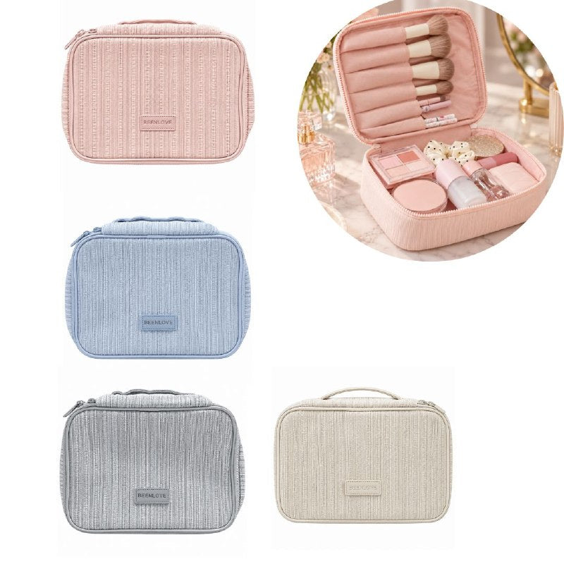 BOLSO COSMETIQUERA ORGANIZADOR DE GRAN CAPACIDAD BEENLOVE 24X7X19CM