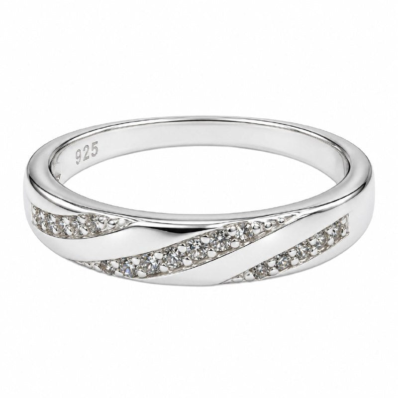ANILLO DE PLATA 9.25 PARA HOMBRE DE MATRIMONIO 3.8G
