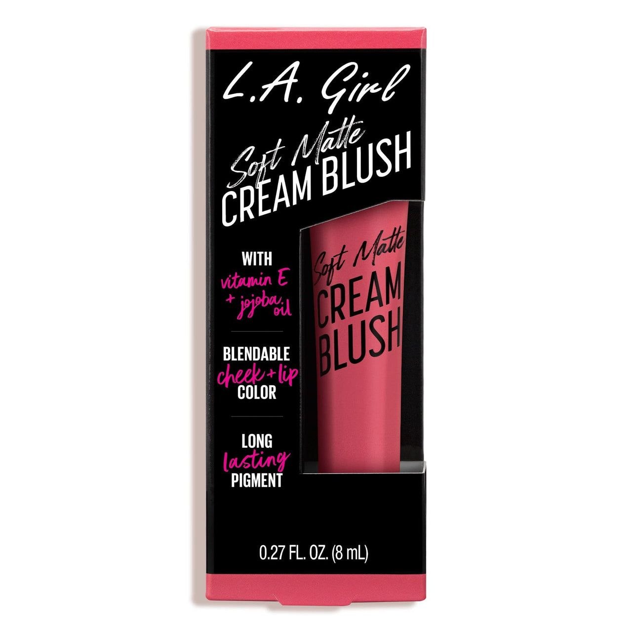 RUBOR EN CREMA MATE LARGA DURACION TONO GBL444 KISS UP SOFT MATTE CREAM BLUSH L.A. GIRL 8ML