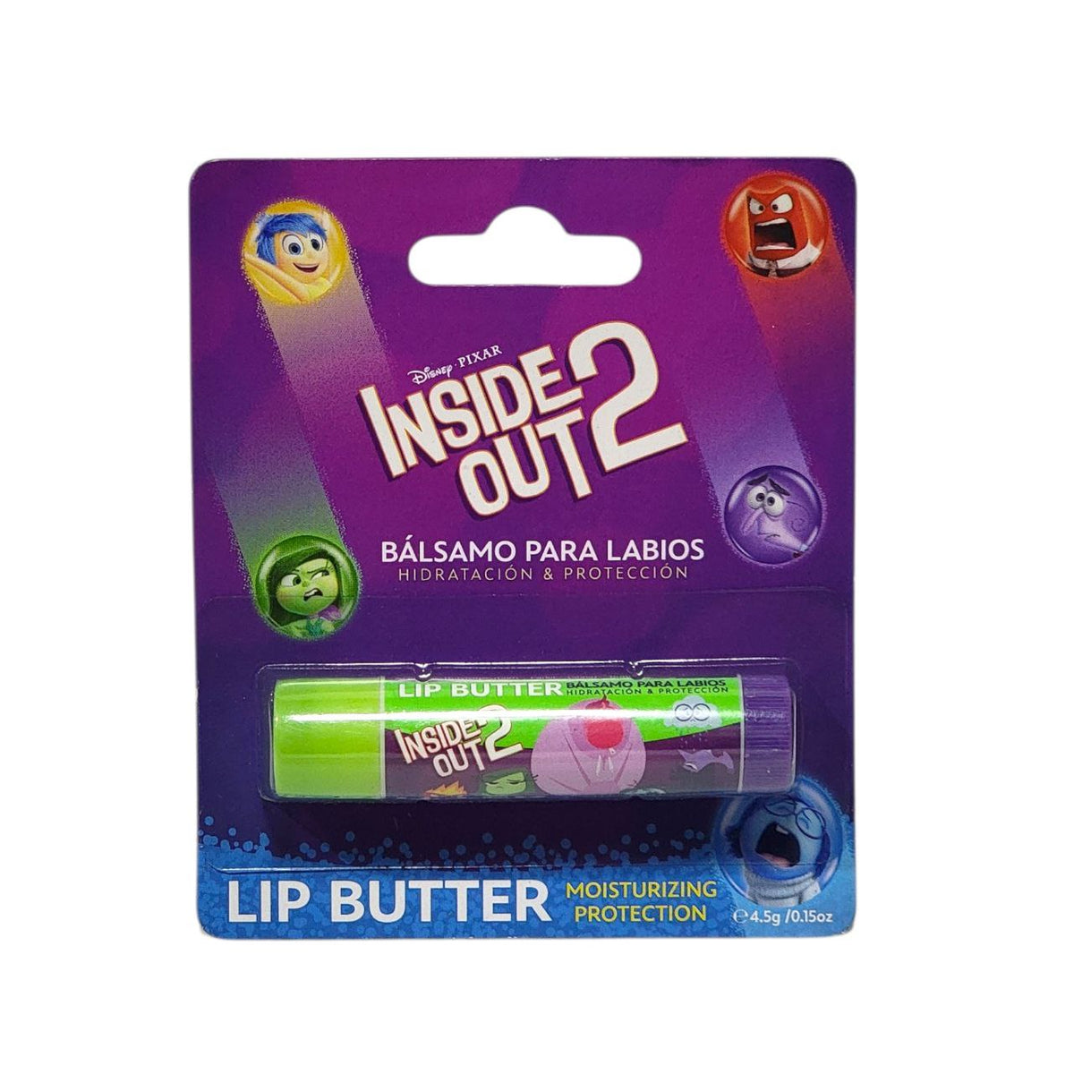 BALSAMO LABIAL HIDRATANTE DE INTENSAMENTE 2 DISNEY PIXAR 4.5G