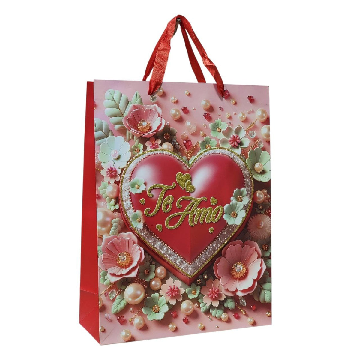 BOLSA DE REGALO DE SAN VALENTIN GRANDE 30X40X12CM