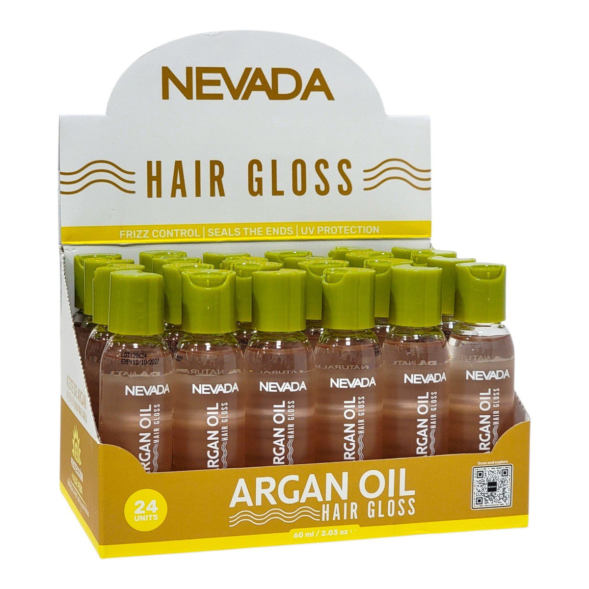 BRILLO CAPILAR CON ACEITE DE ARGAN NEVADA 60ML