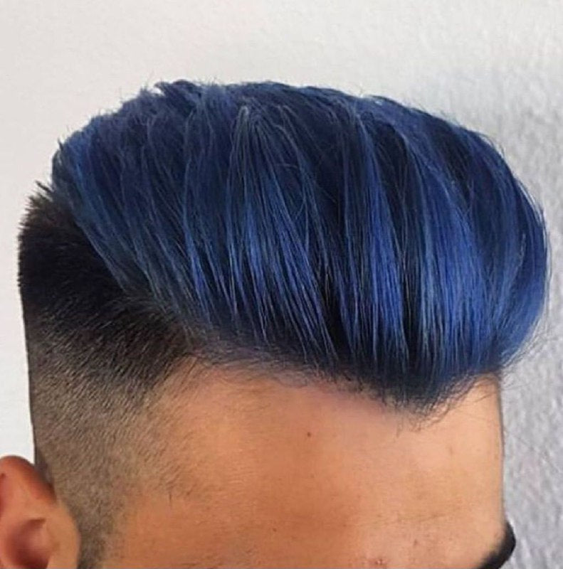 TINTE PARA EL CABELLO EN ESPUMA SEMI PERMANENTE COLOR AZUL MORFOSE OSSION 150ML