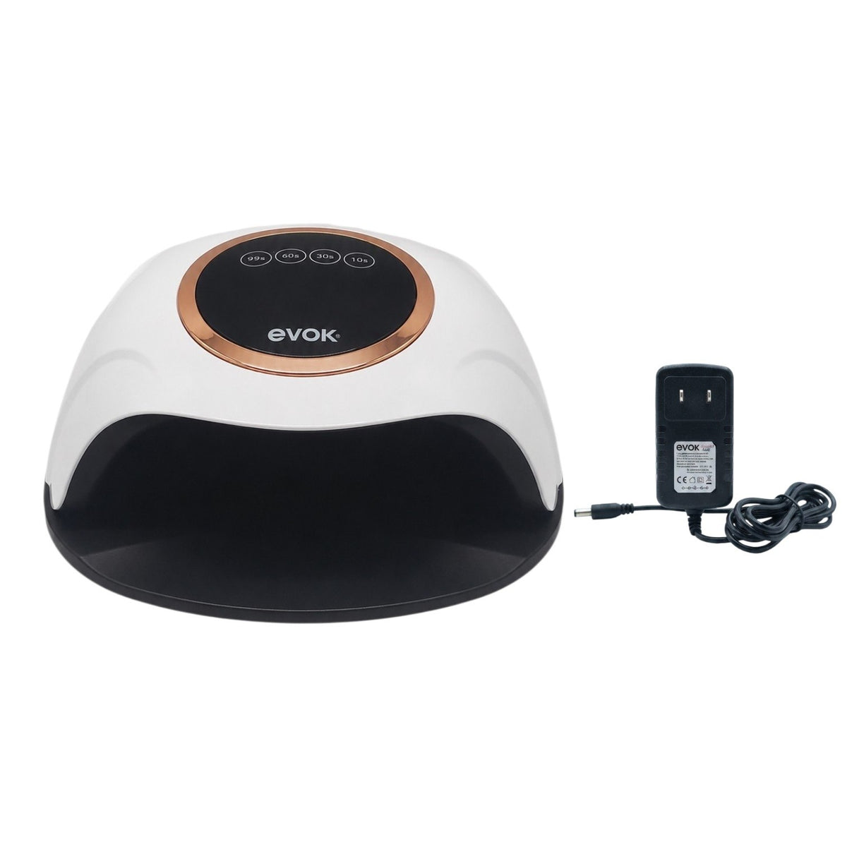LAMPARA PARA UÑAS DE SECADO Y CURADO ULTRA VELOZ EVOK LÁMPARA LED PROFESIONAL 120W