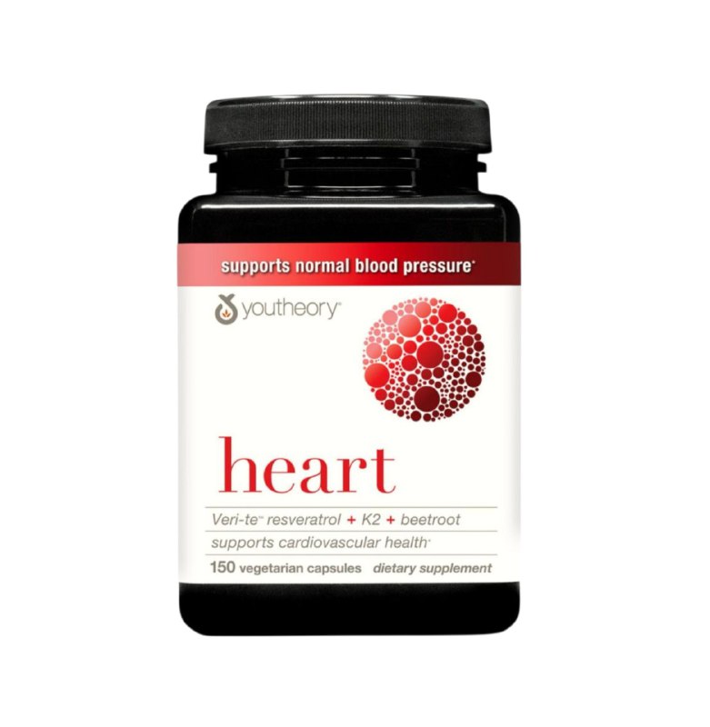 VITAMINAS EN CAPSULAS PARA AYUDAR A LA PRESION ARTERIAL CARDIOVASCULAR YOUTHEORY 150UND