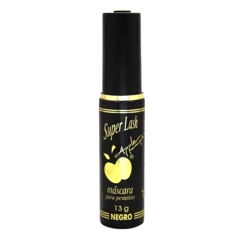 RIMEL PARA PESTAÑAS ORGANICO COLOR NEGRO DE LARGA DURACION SUPER LASH BY APPLE 13G