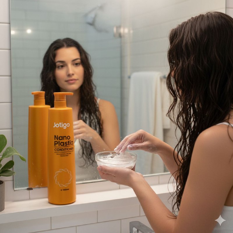 ACONDICIONADOR PARA EL CABELLO FORTALECEDOR QUE APORTA BRILLO JOTIGO 1000ML