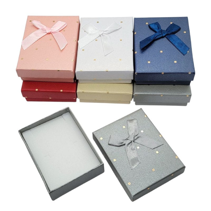 CAJA DE REGALO PARA SET DE JOYERIA MEDIDA 7X9