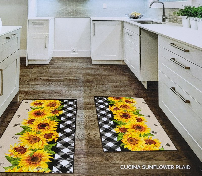 ALFOMBRA DE COCINA ANTIDESLIZANTE, SUAVE Y ELEGANTE EN SET DE 2 PIEZAS BENELI HOME