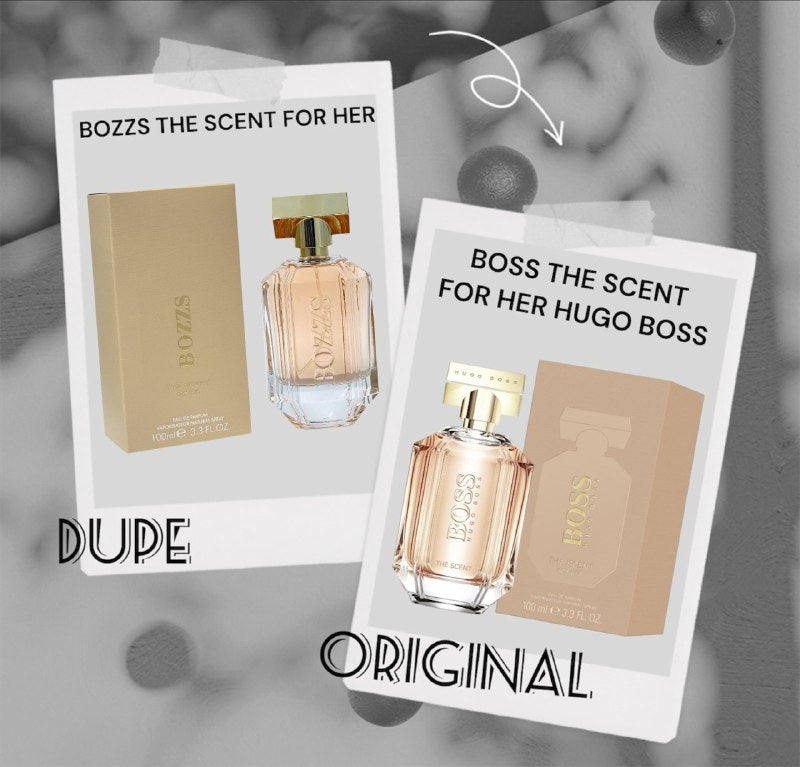 BOZZS THE SCENT FOR HER EDP 100ML (M) (AROMA SIMILAR HUGO BOSS THE SCENT FOR HER)