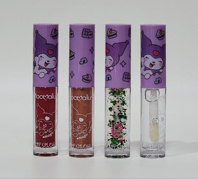 BRILLO DE LABIOS DE MODA MAGICO, LABIOS RECORDETES, LARGA DURACION, 6 TONOS EN CAJITAS MOC ALLURE