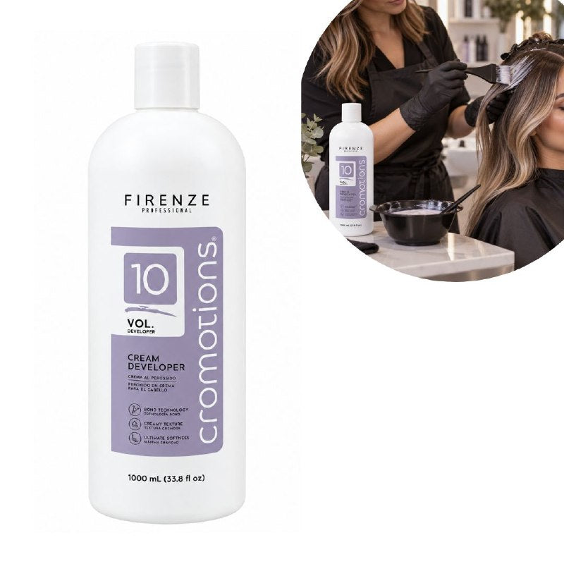 PEROXIDO EN CREMA REVELADORA DE COLORACION AL 3% VOL10 FIRENZE 1000ML