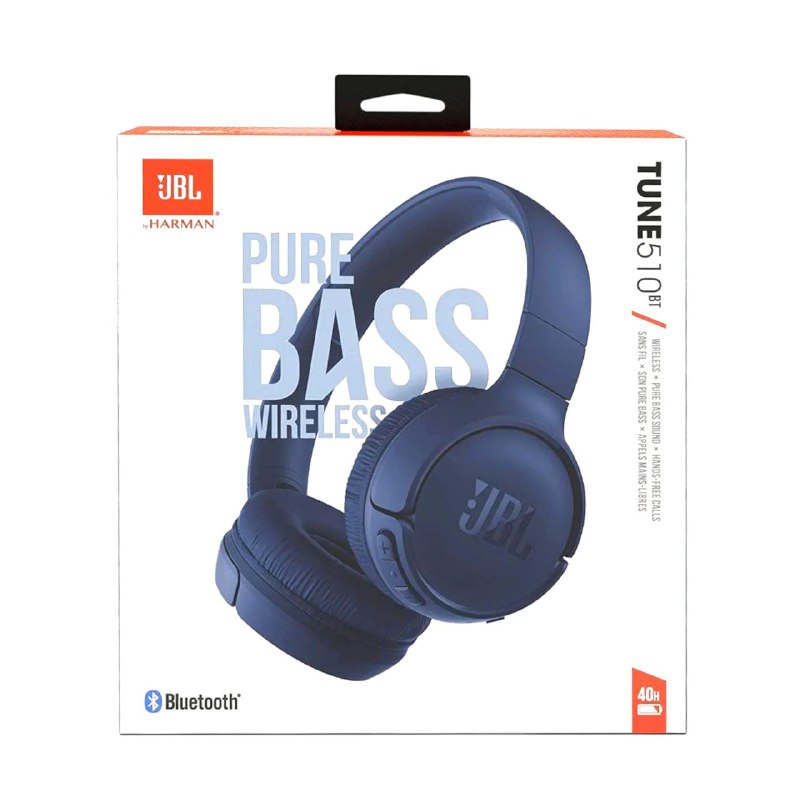 AUDIFONOS AURICULARES INALAMBRICOS, SONIDO DE GRAVES PUROS, CONEXION MULTIPUNTIO, DISEÑO LIGERO JBL PURE BASS WIRELESS TUNE10BT