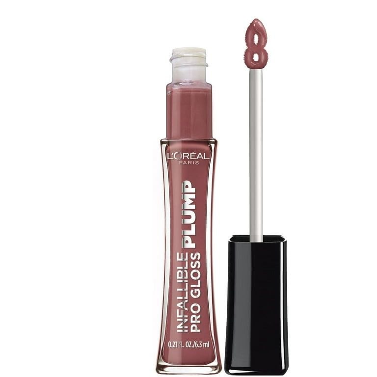 BRILLO LABIAL VOLUMIZADOR CON ACIDO HIALURONICO TONO 604 RADIANT MAUVE LOREAL PARIS 6.3ML