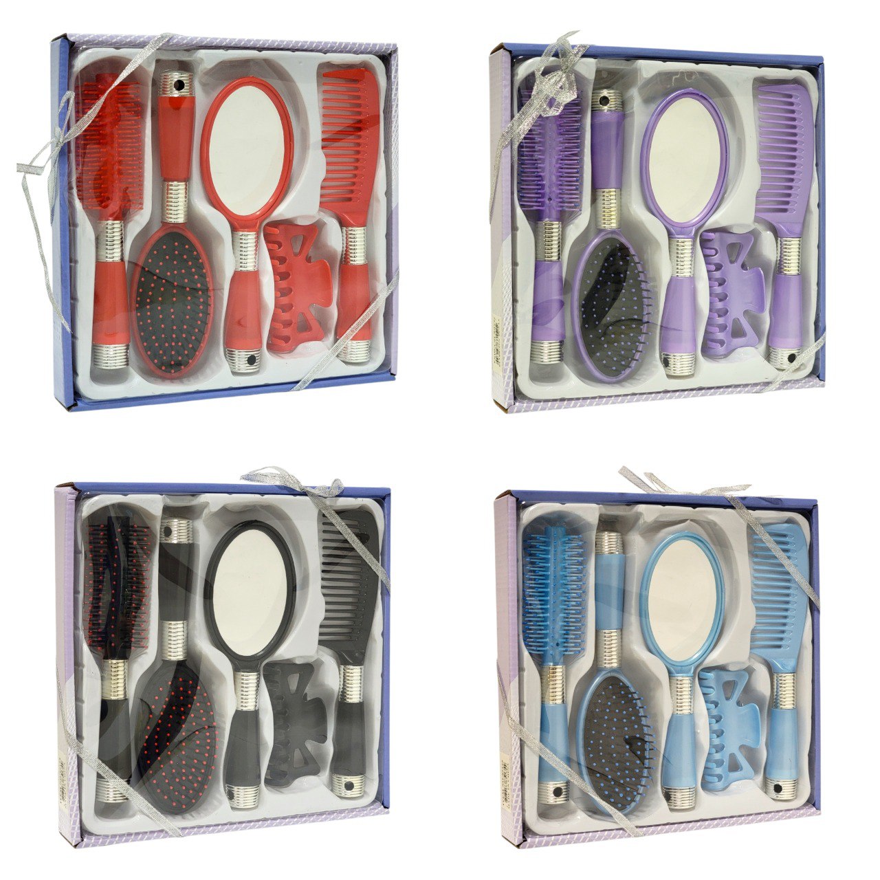 SET DE CEPILLO PEINES DE ARREGLO CAPILAR 5PCS OSAGA