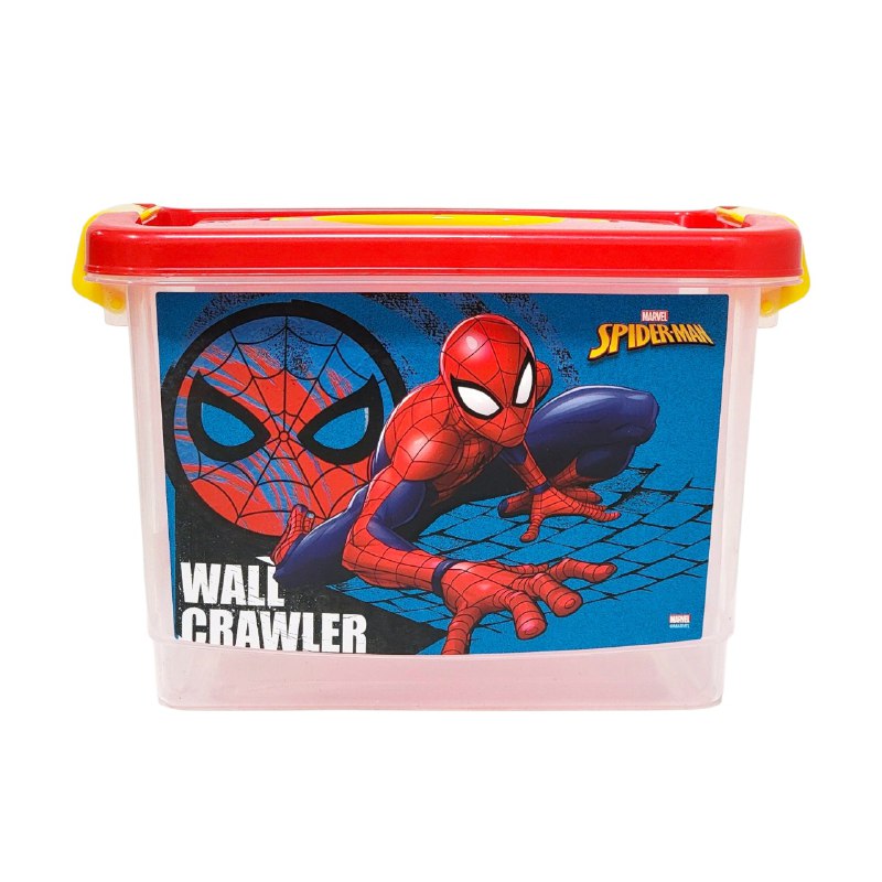 ORGANIZADOR CAJA DE ALMACENAMIENTO ORGANIZADORA PARA NIÑOS DE SPIDERMAN 16X16X24