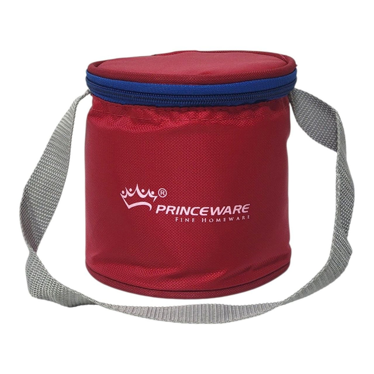 LONCHERA REDONDA CON ASA DISEÑO CILÍNDRICO PRINCEWARE FINE HOMEWARE